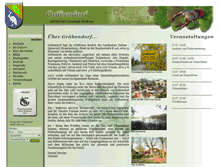 Tablet Screenshot of graebendorf.de